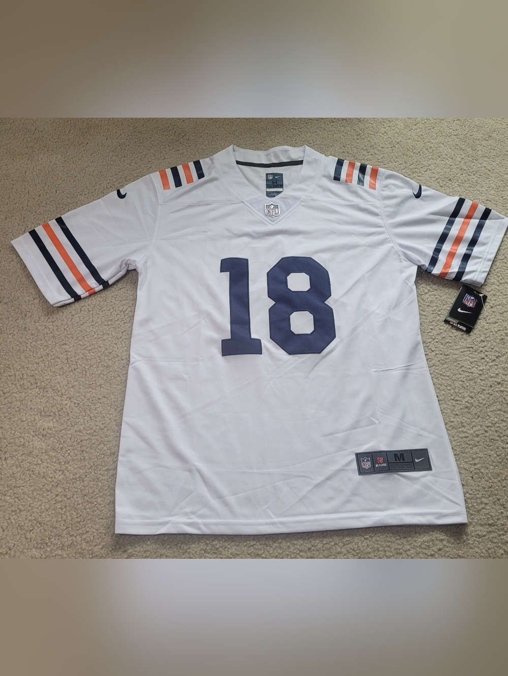 Chicago Bears Caleb Williams #18 Stitched NFL Jersey Men M